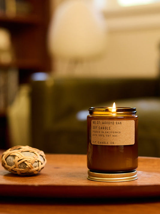 P.F. Candle Co. 7.2oz Soy Candle - Arroyo Oak