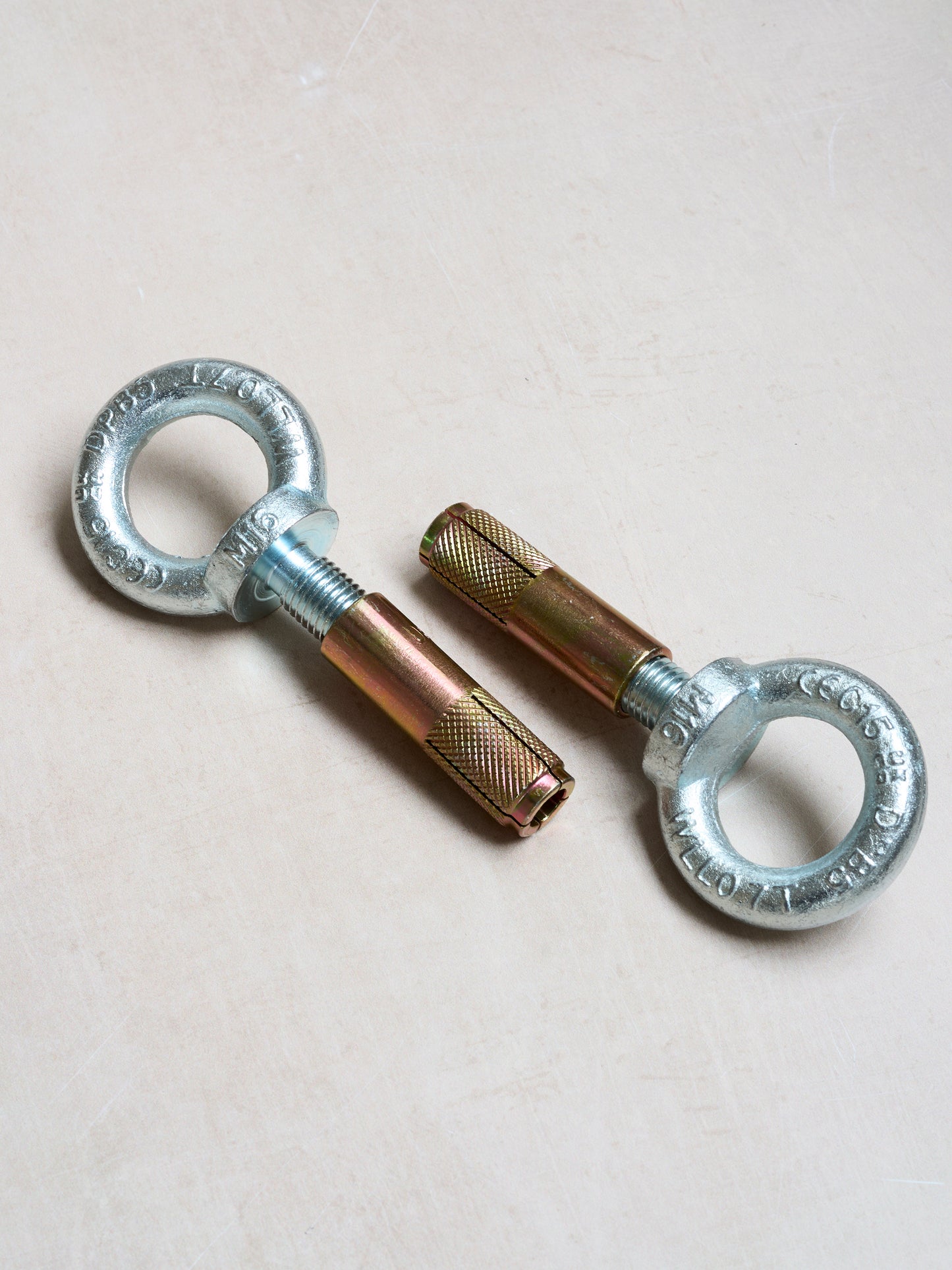 Pair of Standard Eyebolts & Anchors
