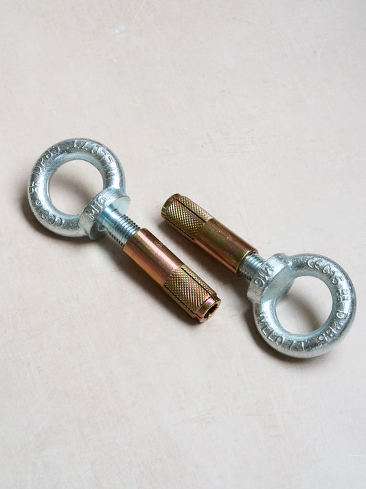 Pair of Standard Eyebolts & Anchors