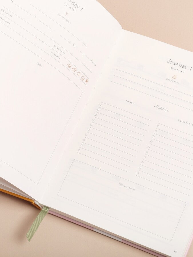Papier Travel Journal - Follow the Sun