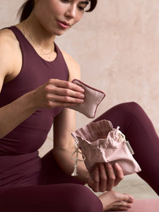 Yogamatters Organic Cotton Chambray Pair of Hand Pillows