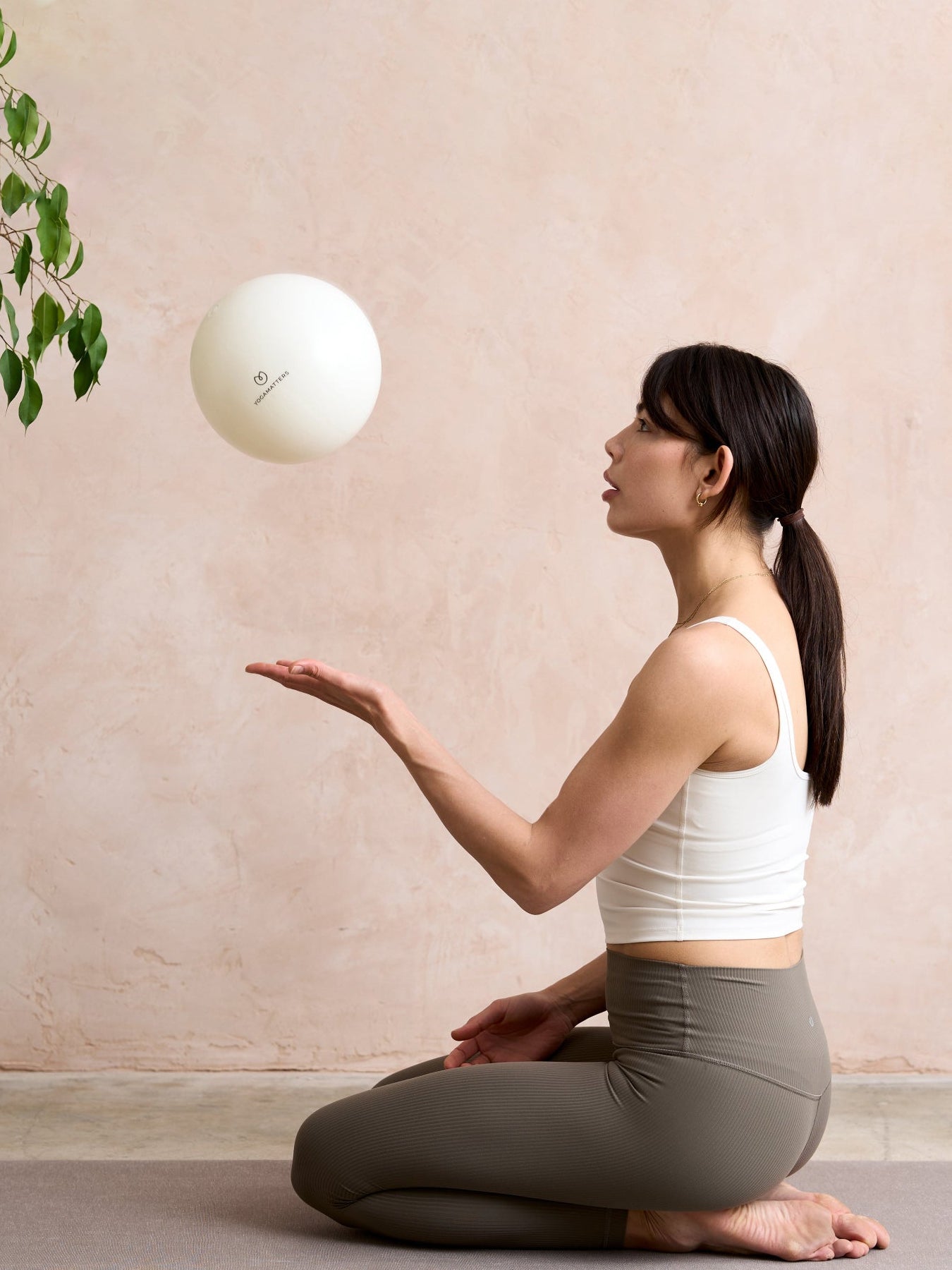 Yogamatters 23cm Pilates Ball - Natural