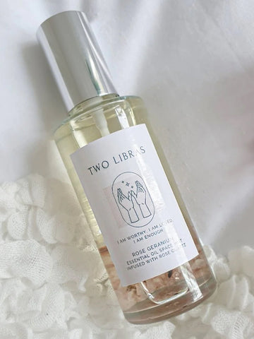 Two Libras Crystal Space Mist - Rose Quartz