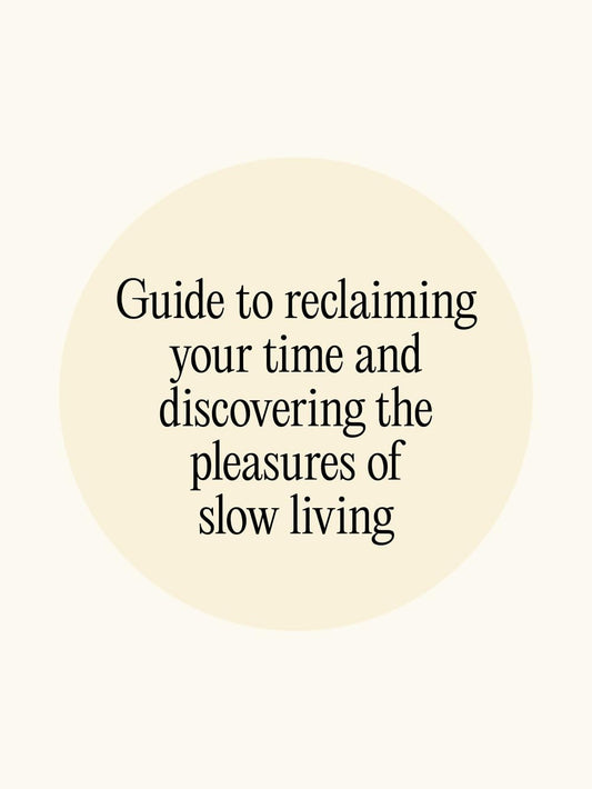 Slowing: Discover Wonder, Beauty, and Creativity through Slow Living