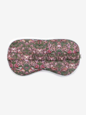 Spritz Wellness Liberty Print Aromatherapy Eye Mask - Strawberry Thief Pink