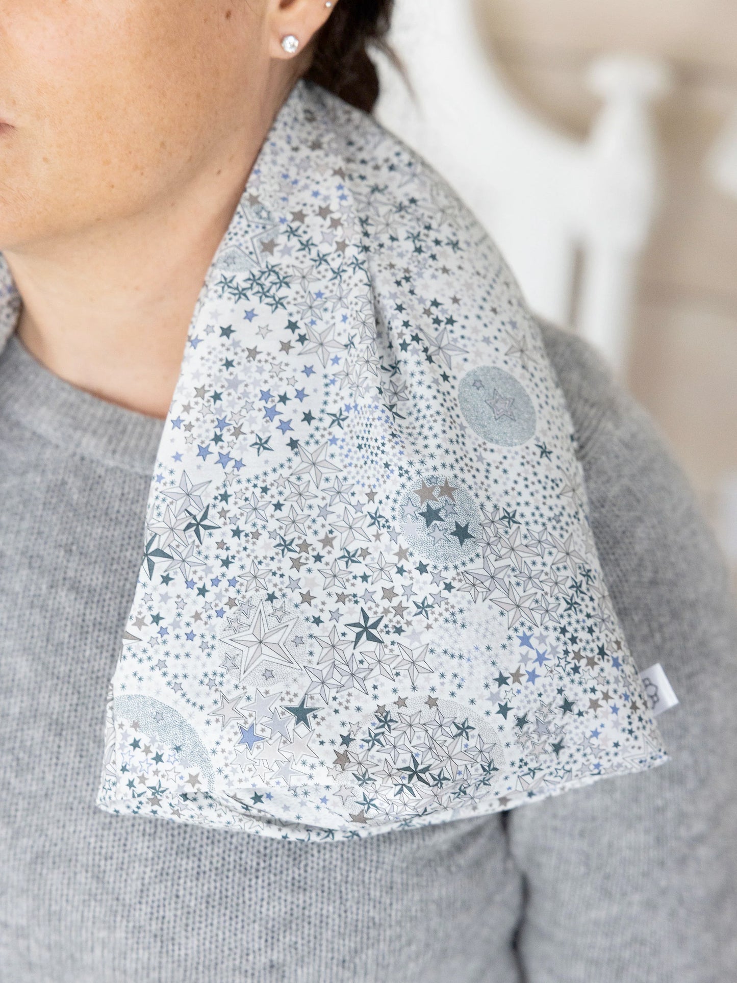 Spritz Wellness Liberty Print Aromatherapy Wheat Bag - Joy with Stars