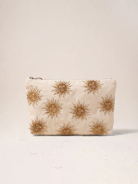 【Elizabeth Scarlett】Sun Goddess Oat Cotton Everyday Pouch Sun-Goddess-Everyday-