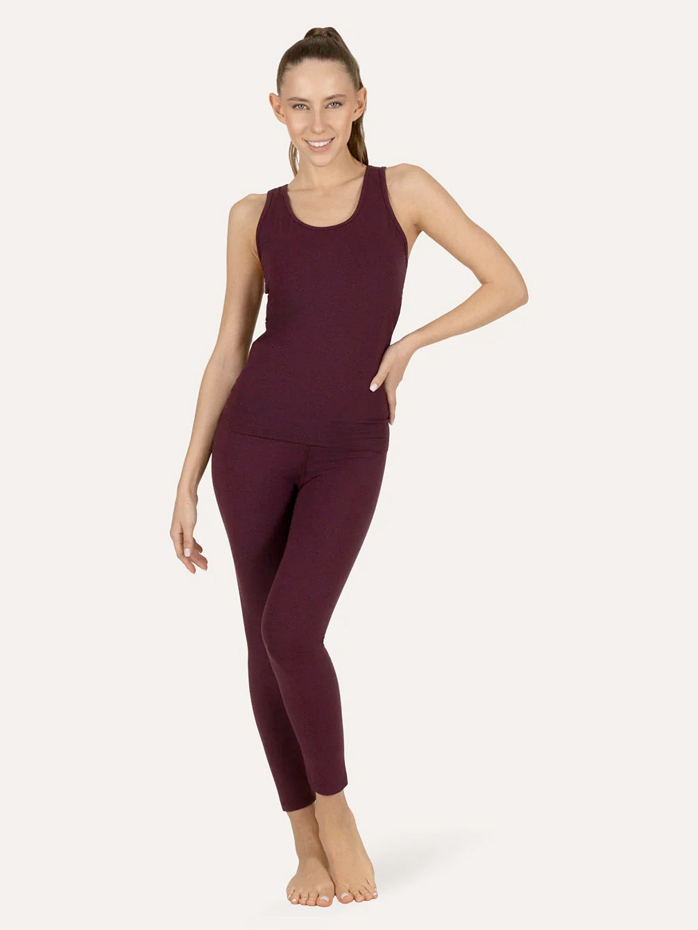 Urban Goddess Surya Yoga Tank - Fig