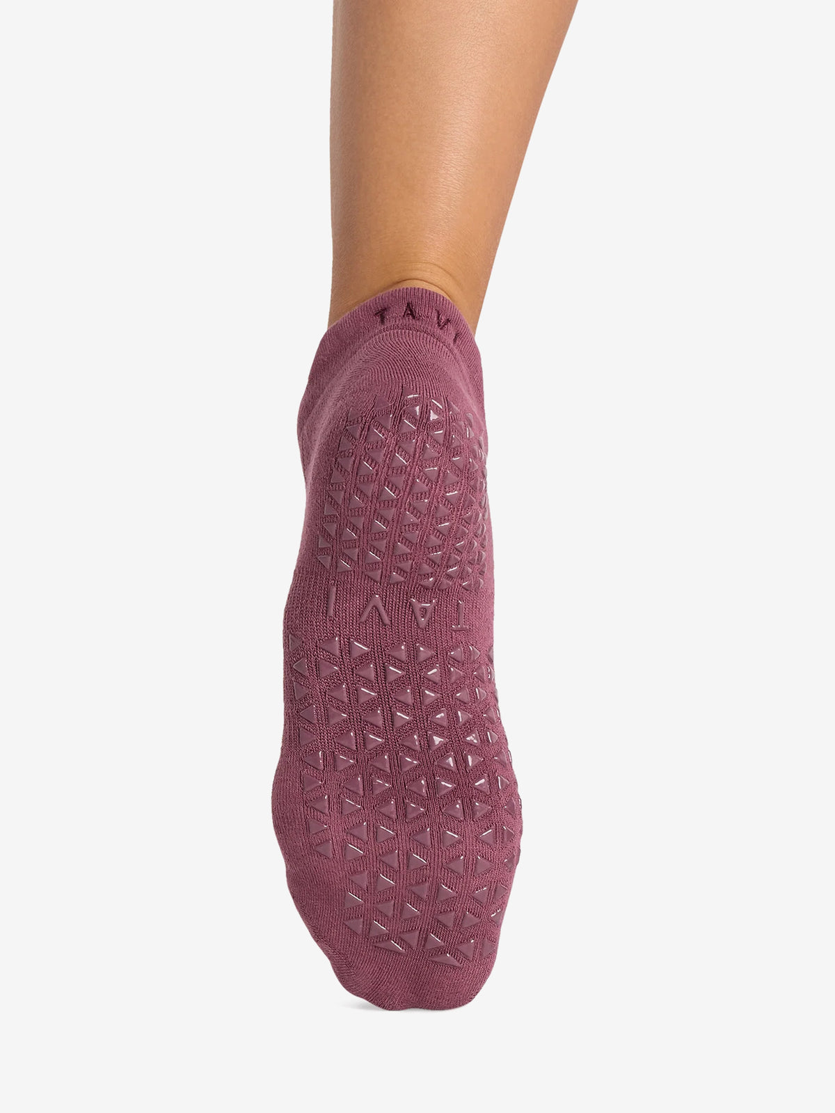 Tavi Noir Savvy Grip Socks - Bordeaux