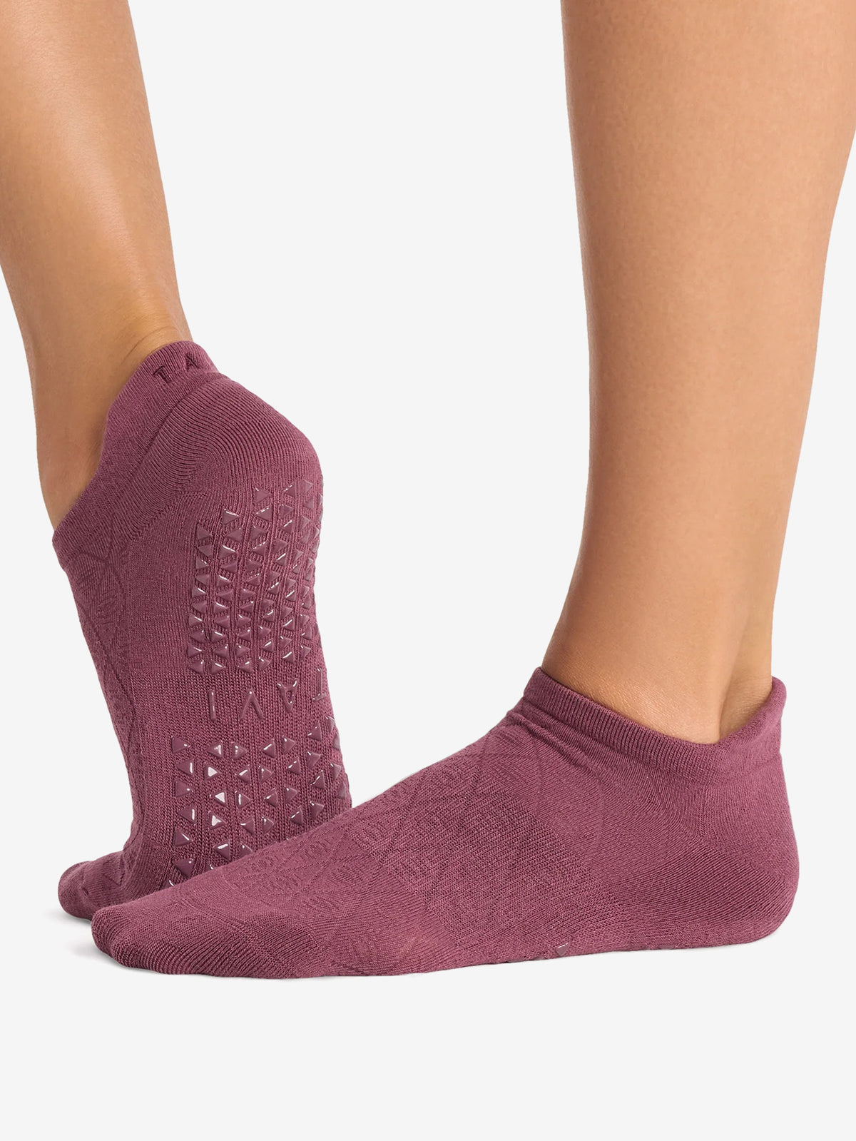 Tavi Noir Savvy Grip Socks - Bordeaux