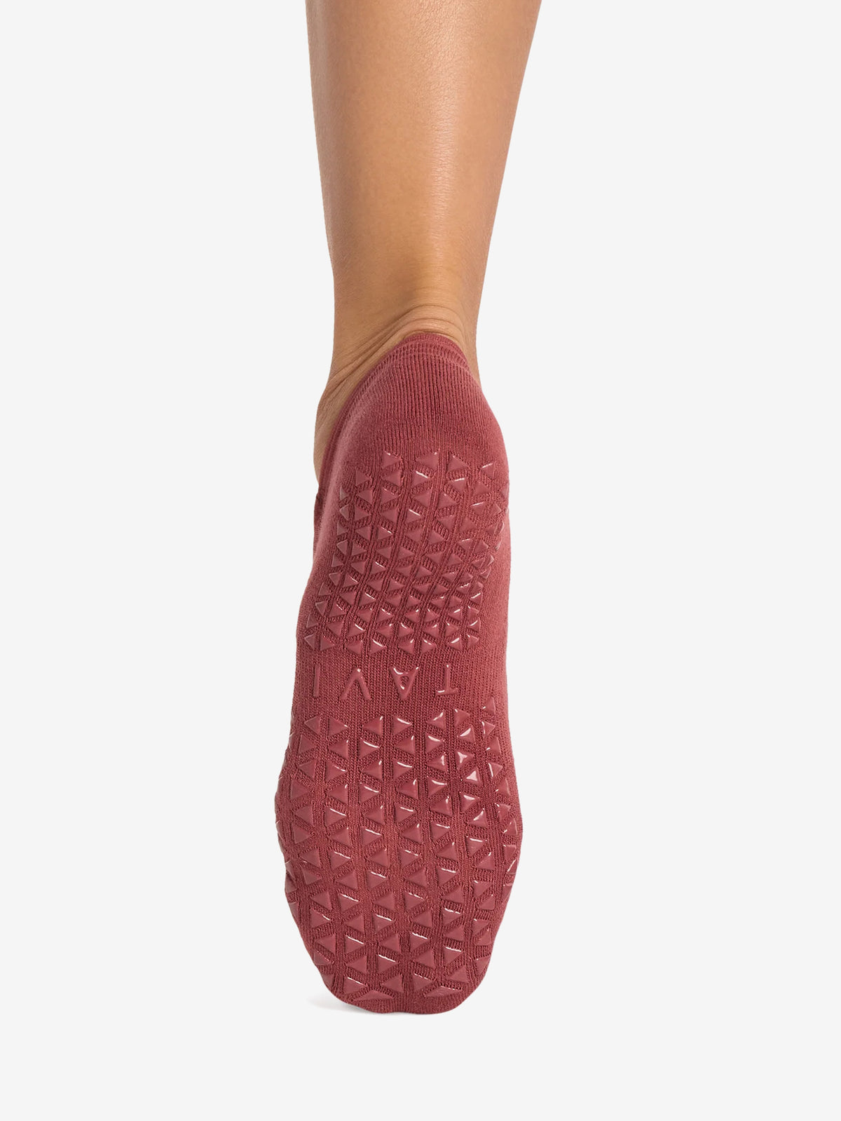 Tavi Noir Luanna Grip Socks - Terra Rouge