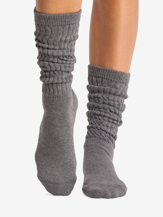 Tavi Noir Stacy Grip Socks - Midnight Melange Space Dye