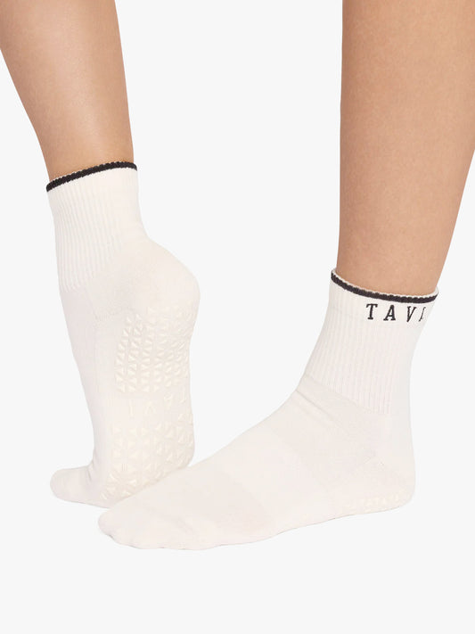 Tavi Noir Aria Grip Socks - Morning Light