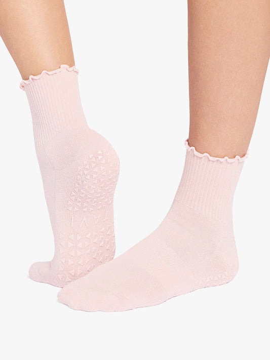 Tavi Noir Aria Grip Socks - Ruffle Fleur