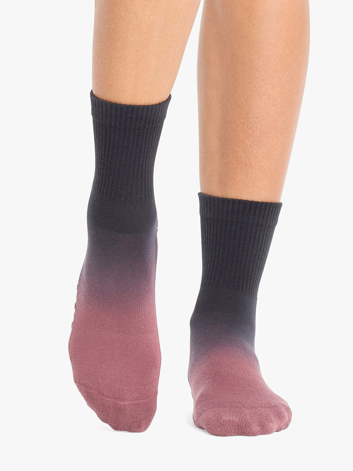 Tavi Noir Aria Grip Socks - Wine Ombre