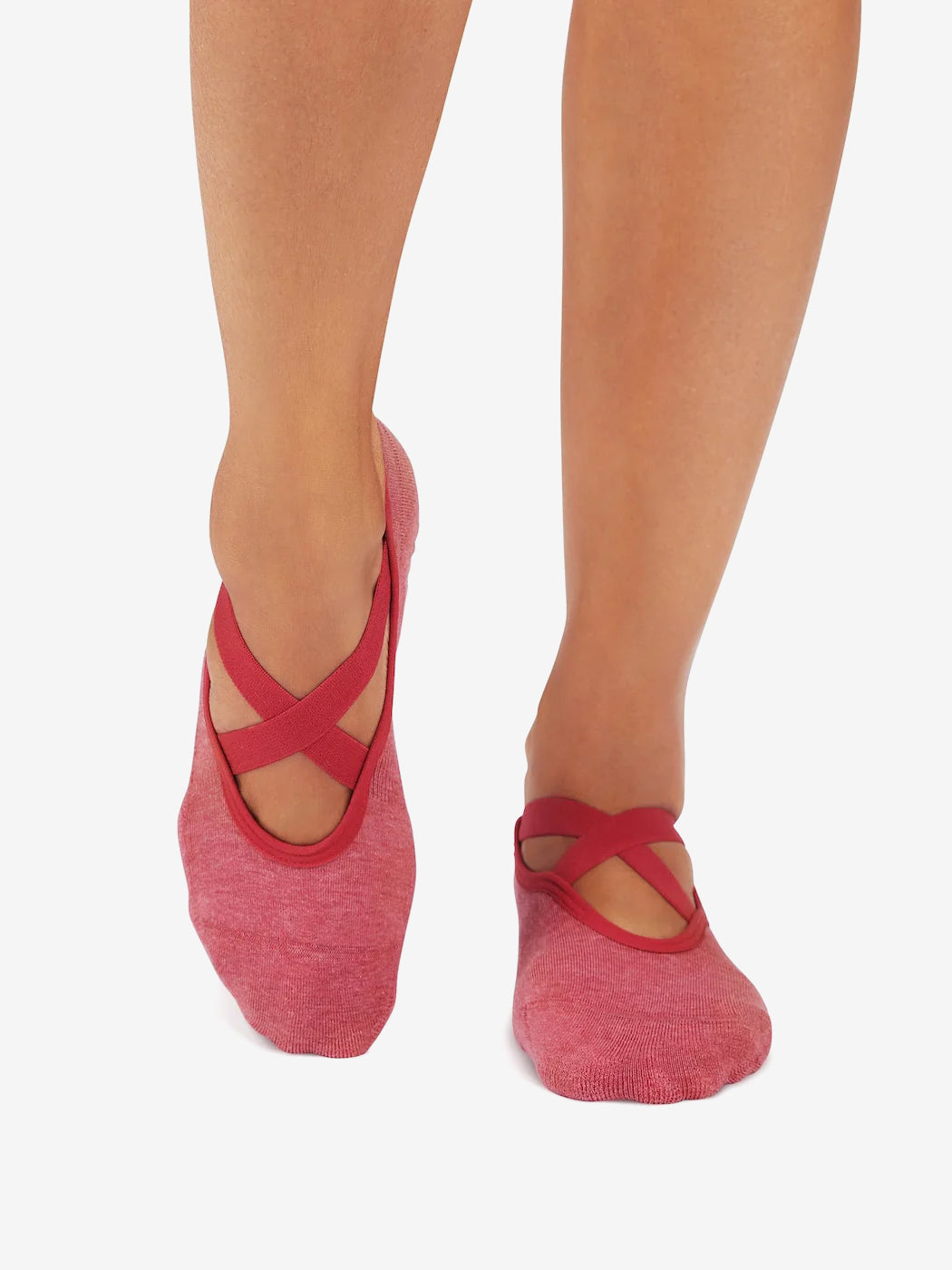 Tavi Noir Chloe  Grip Socks - Ruby Heather