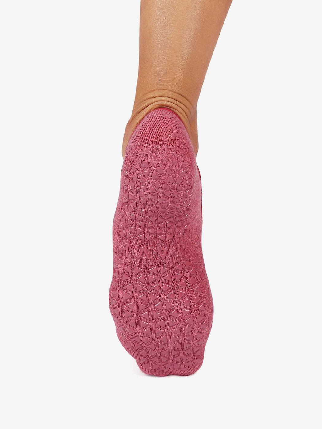 Tavi Noir Chloe  Grip Socks - Ruby Heather