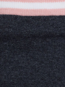 Tavi Noir Cora Grip Socks - Petal Melange Stripe