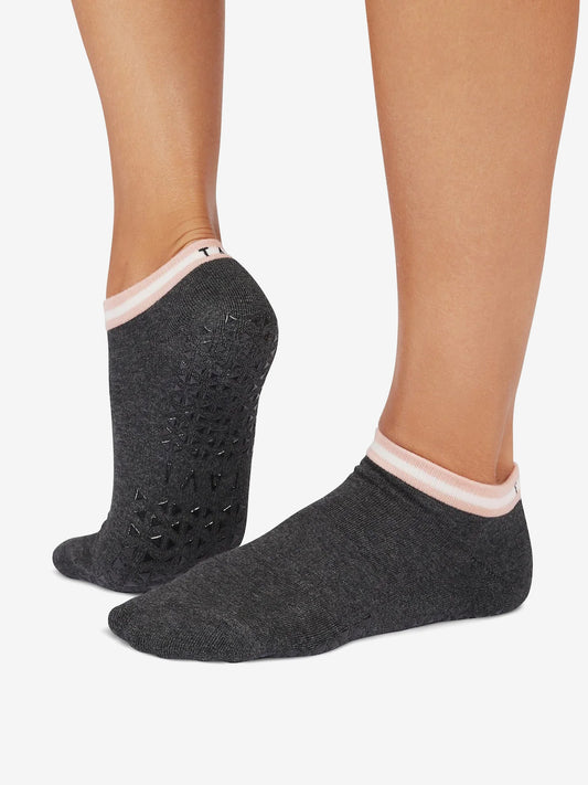 Tavi Noir Cora Grip Socks - Petal Melange Stripe