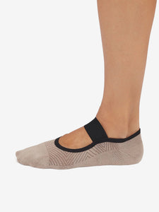 Tavi Noir Lola Grip Socks - Shitake Geo