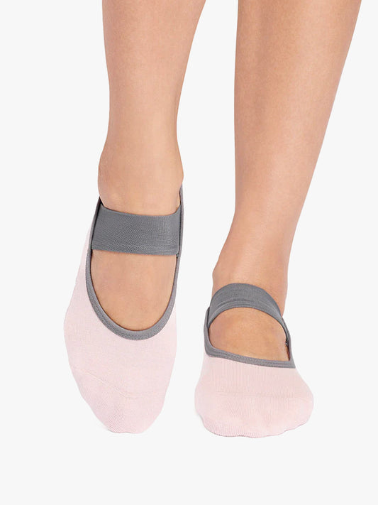 Tavi Noir Lola Grip Socks - Fleur