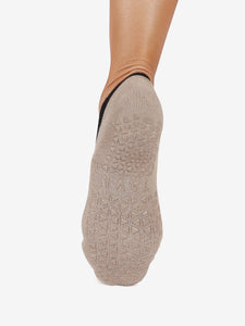 Tavi Noir Lola Grip Socks - Shitake Geo