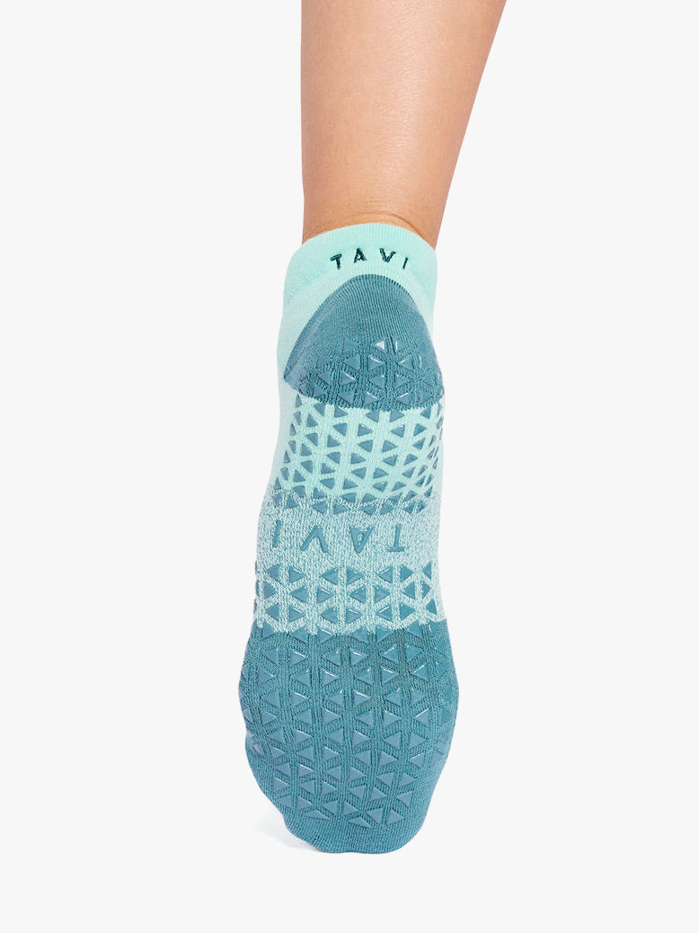 Tavi Noir Savvy Grip Socks -  Lagoon