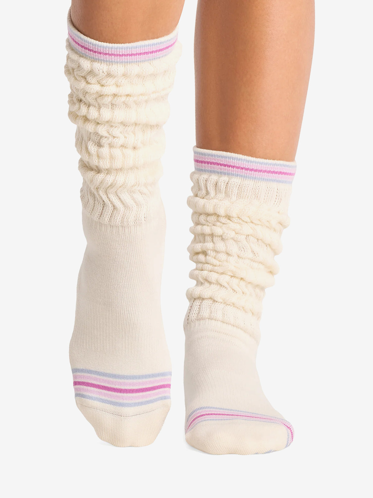 Tavi Noir Stacy Grip Socks - Coconut Sky Spell