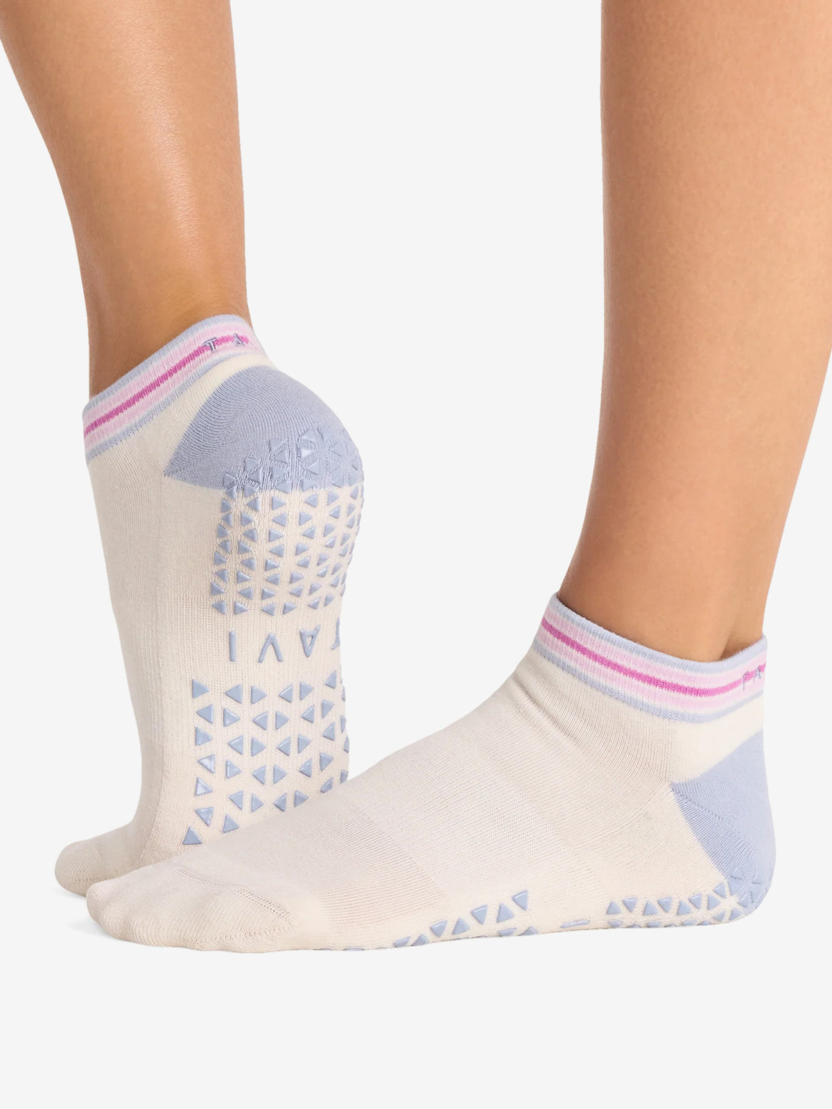Tavi Noir Cora Grip Socks - Coconut Sky Spell