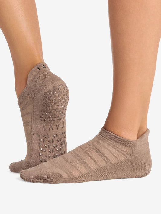 Tavi Noir Savvy Breeze Grip Socks - Pebble