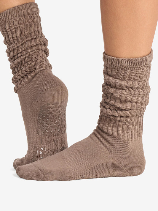 Tavi Noir Stacy Grip Socks - Pebble