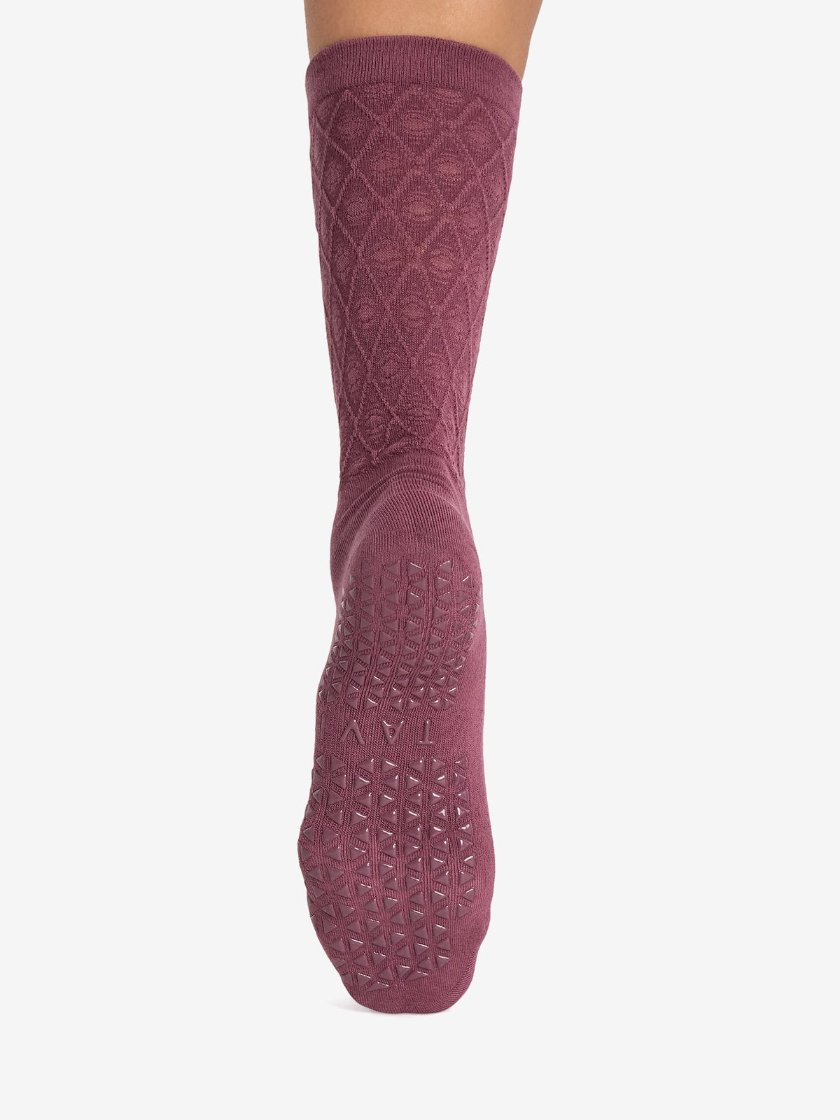 Tavi Noir Jess Grip Socks - Bordeaux