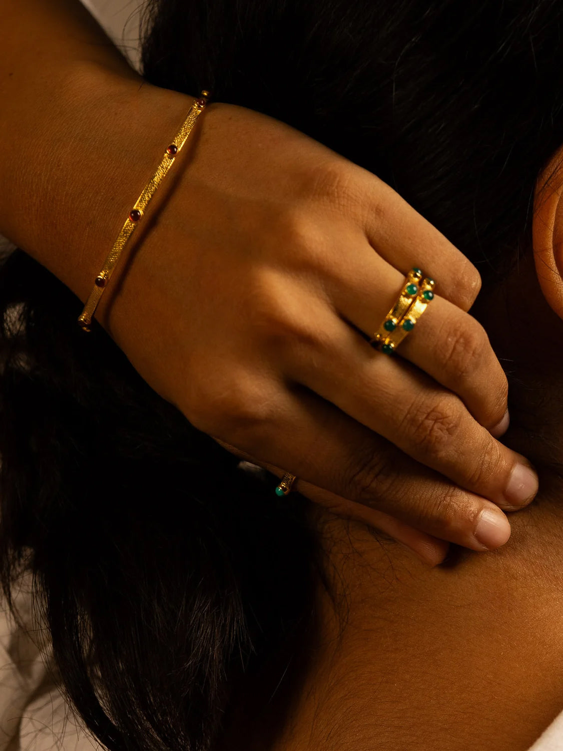 Goddess Charms Third Eye Chakra Ring - Amethyst