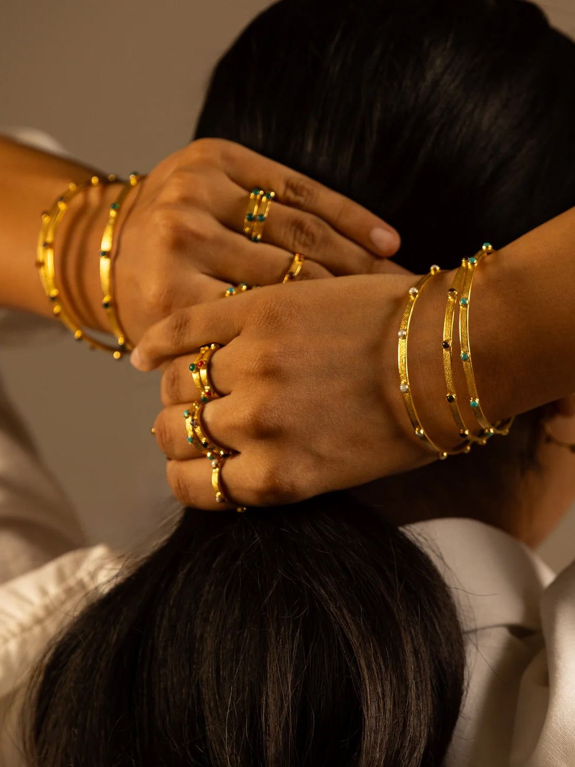 Goddess Charms Third Eye Chakra Ring - Amethyst