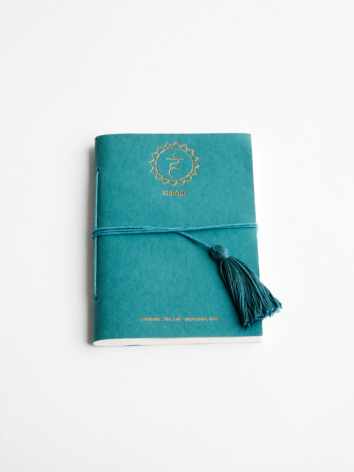 A5 Handmade Journal - Throat Chakra