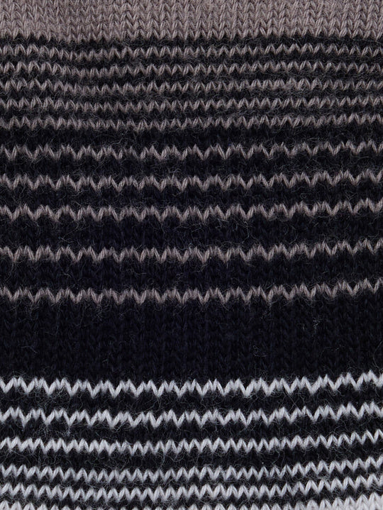 ToeSox Full Toe Low Rise Grip Socks - Coconut Stripe