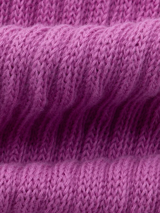 ToeSox Full Toe Slouch Grip Socks - Azalea
