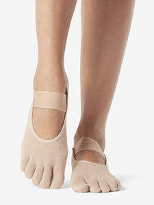 ToeSox Grip Full Toe Mia - Nude