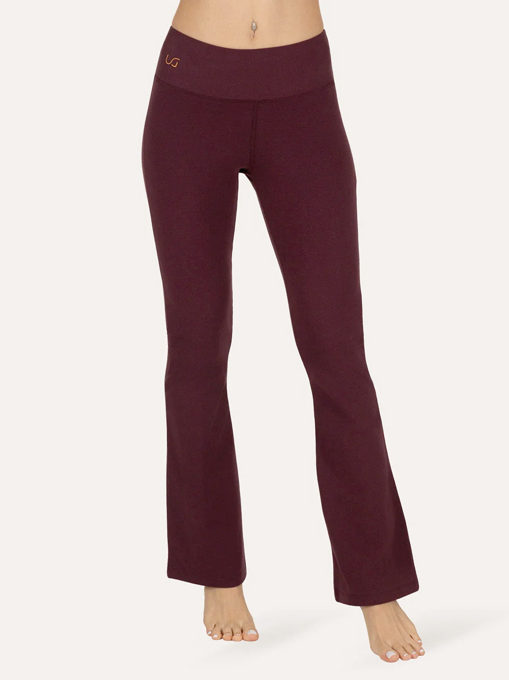 Urban Goddess Anandafied Flared Yoga Pants - Fig