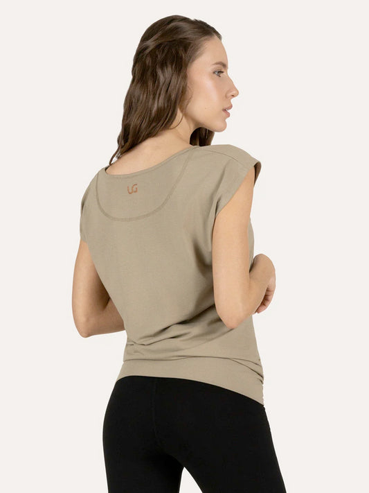 Urban Goddess Asana Yoga Tee - Fern