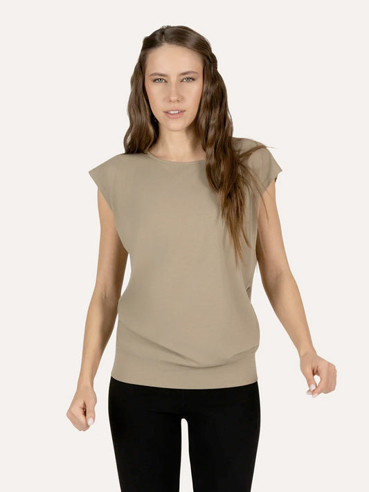Urban Goddess Asana Yoga Tee - Fern