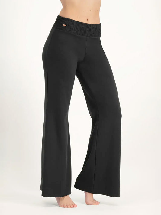 Urban Goddess Flow Summer Yoga Pants - Onyx Black