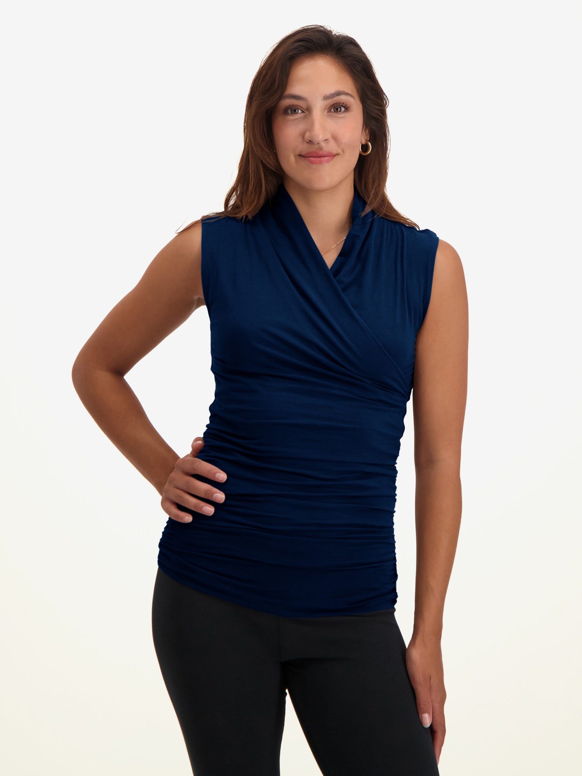 Urban Goddess Good Karma Yoga Top Midnight