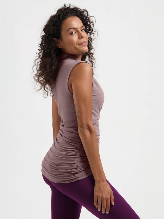 Urban Goddess Good Karma Yoga Top - Fireclay