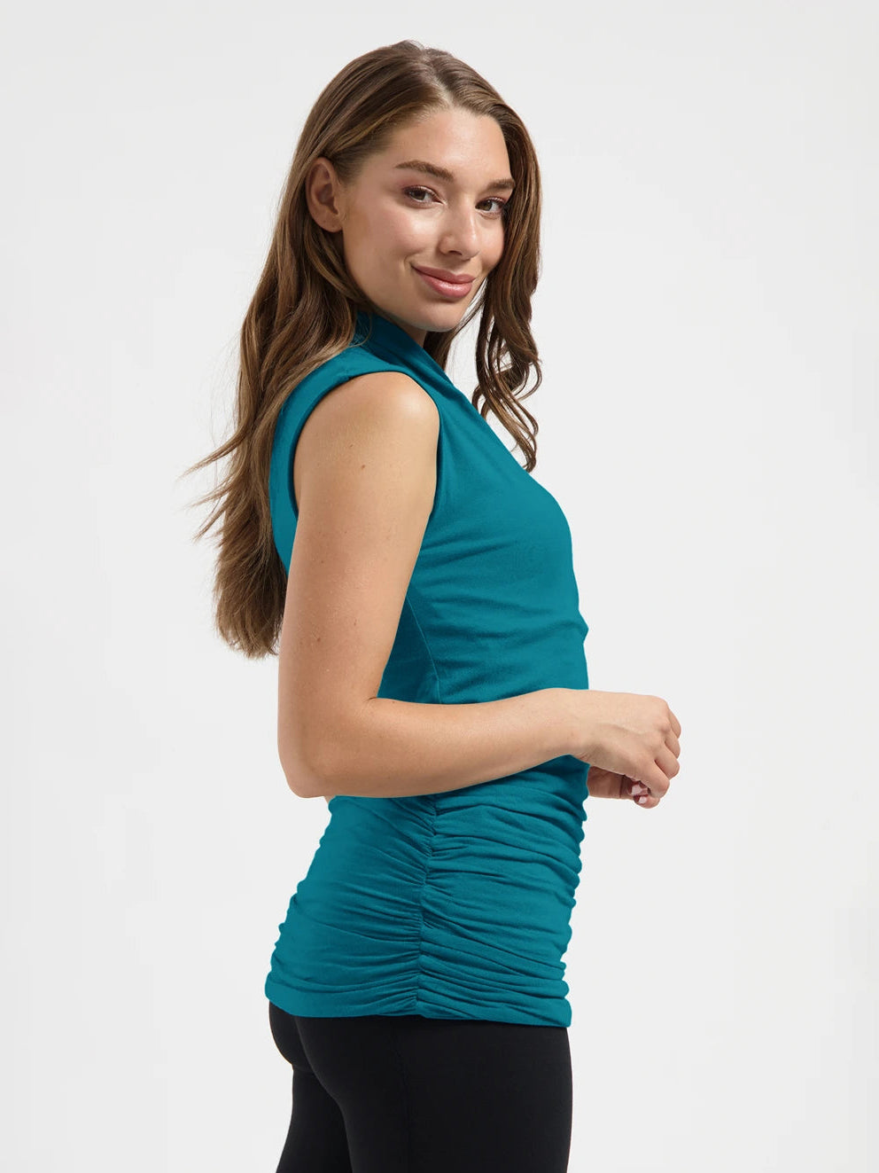 Urban Goddess Good Karma Yoga Top - Riverstone