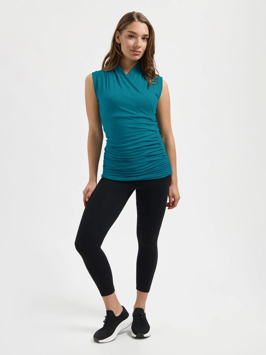 Urban Goddess Good Karma Yoga Top - Riverstone