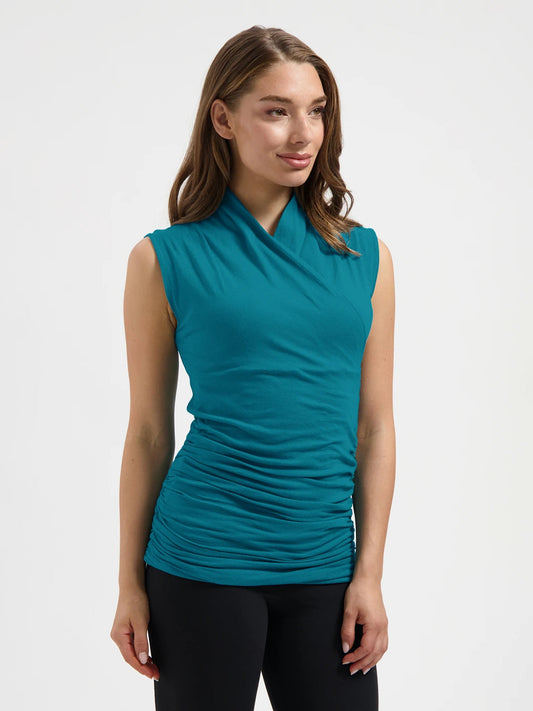 Urban Goddess Good Karma Yoga Top - Riverstone