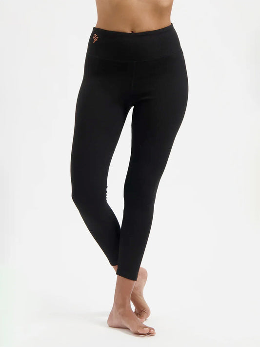 Urban Goddess Isara 7/8 Yoga Leggings - Onyx Black