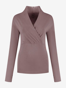 Urban Goddess Ishtar Long Sleeve Yoga Top - Fireclay