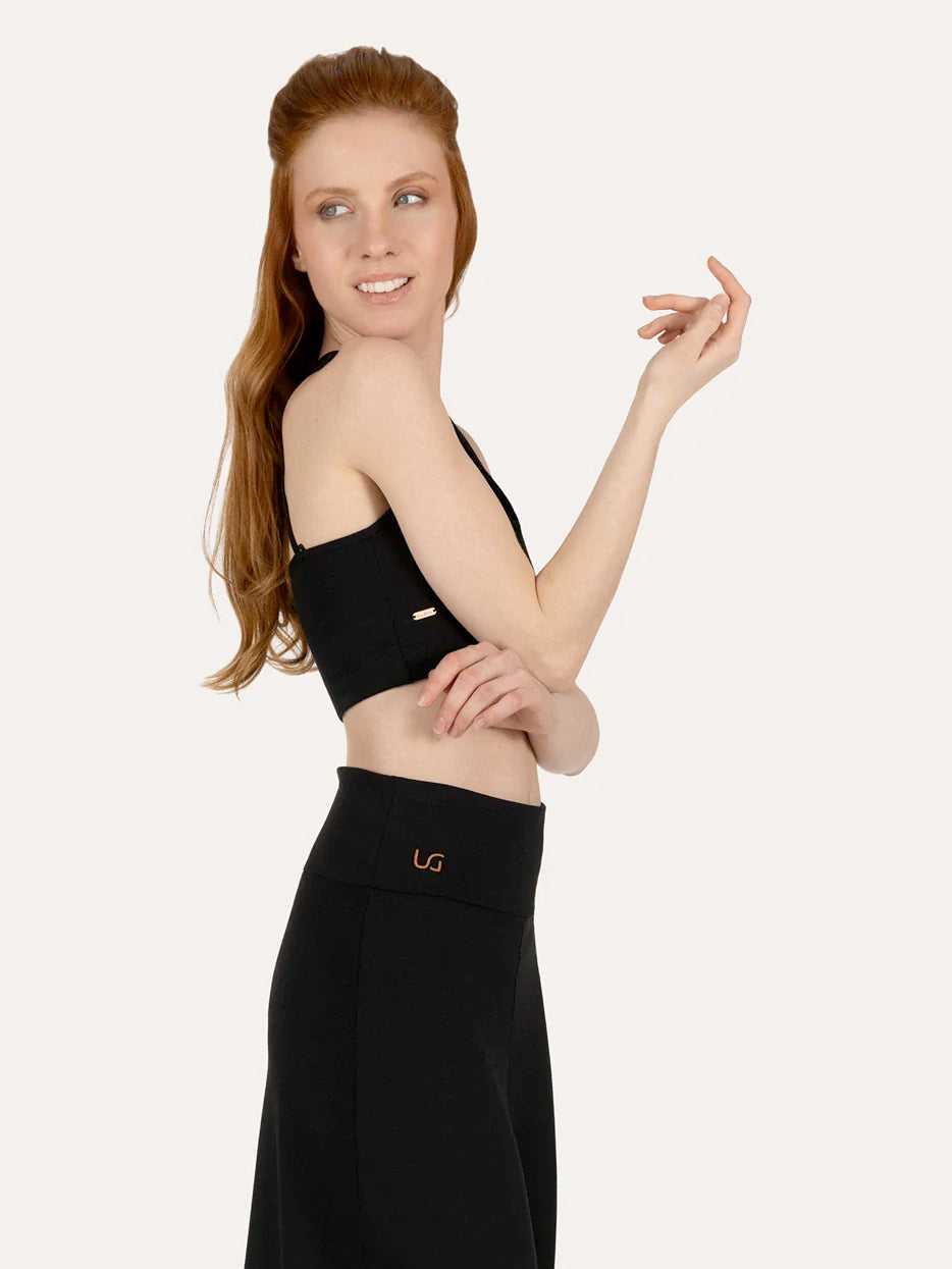 Urban Goddess Lyrais Yoga Bra - Onyx Black